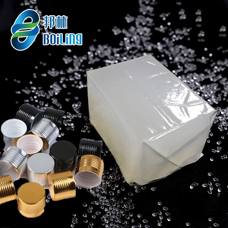 Boutèy kosmetik bouchon cho fonn adezif