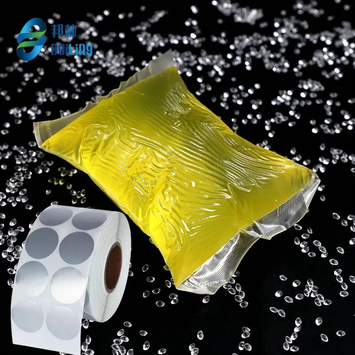 PSA cho fonn adezif pou PP etikèt papye sentetik